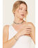 Image #1 - Broken Arrow Jewelry Women's Stamped Howdy Cuff, Silver, hi-res