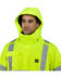 Image #2 - Carhartt Men's High Visibility Water Repellent Sherwood Work Jacket, Lime, hi-res