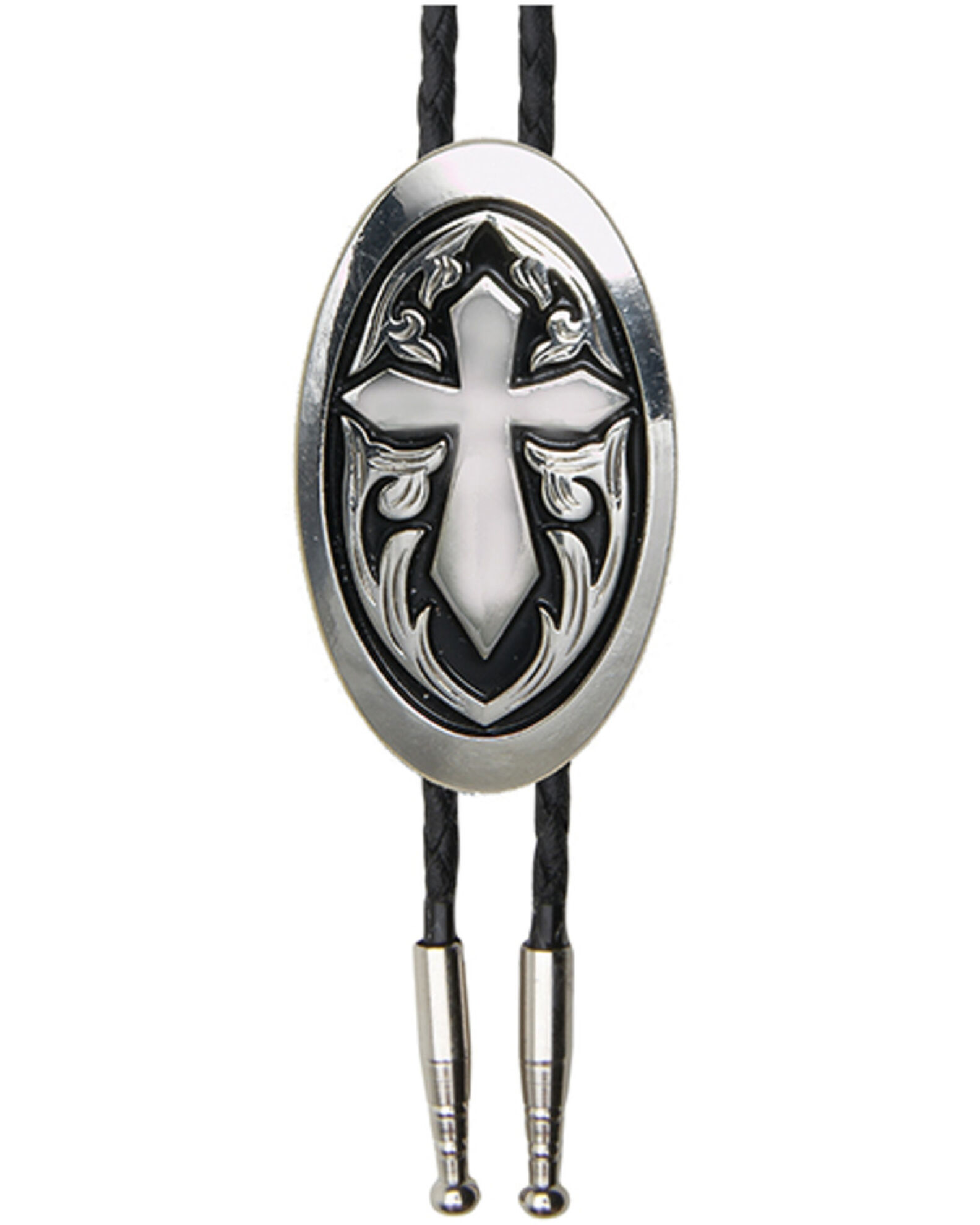 Cody James Men s Oval Cross Bolo Tie