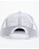 Image #3 - Salty Rodeo Men's Longhorn Logo Embroidered Trucker Cap, Grey, hi-res