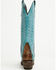 Image #5 - Tanner Mark Women's Exotic Python Tall Western Boots - Snip Toe, Honey, hi-res