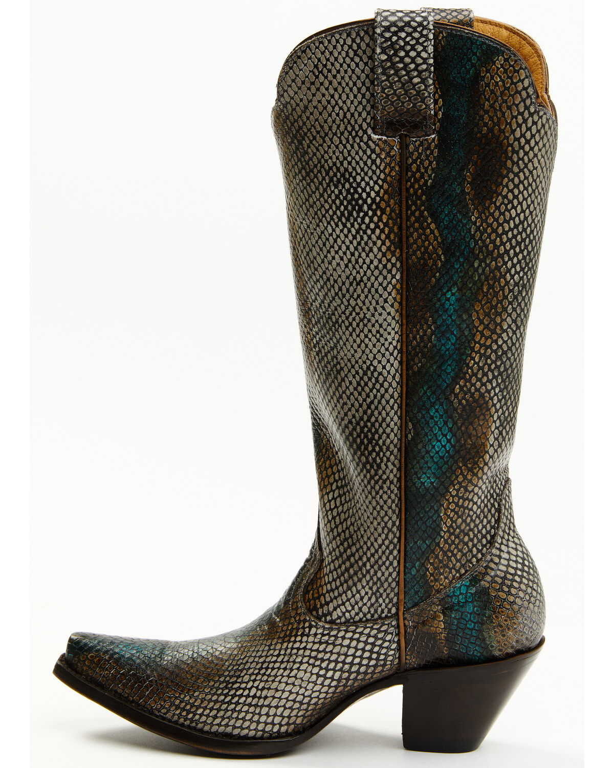 Image #3 - Idyllwind Women's Strut Snake Print Leather Western Boots - Snip Toe, Multi, hi-res