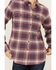 Image #3 - Ariat Women's Rebar Plaid Print DuraStretch Long Sleeve Button-Down Flannel Work Shirt, Grey, hi-res