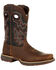 Image #1 - Durango Men's Rebel Chocolate Western Boots - Square Toe, , hi-res