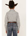 Image #4 - Cody James Boys' Southwestern Print Long Sleeve Western Snap Shirt, Dark Blue, hi-res