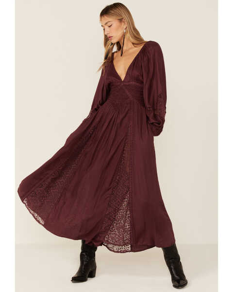 Image #2 - Free People Women's Southwest Lace Maxi Dress, , hi-res
