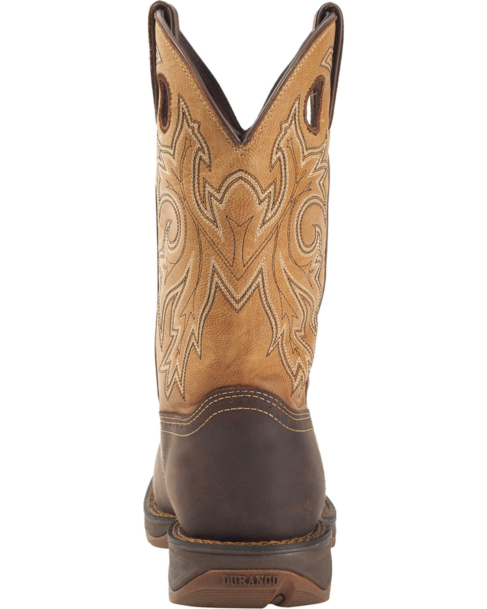 Rebel by durango steel toe waterproof western boot on sale