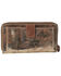 STS Ranchwear By Carroll Women's Flaxen Roan Bentley Wristlet Wallet, Gold, hi-res