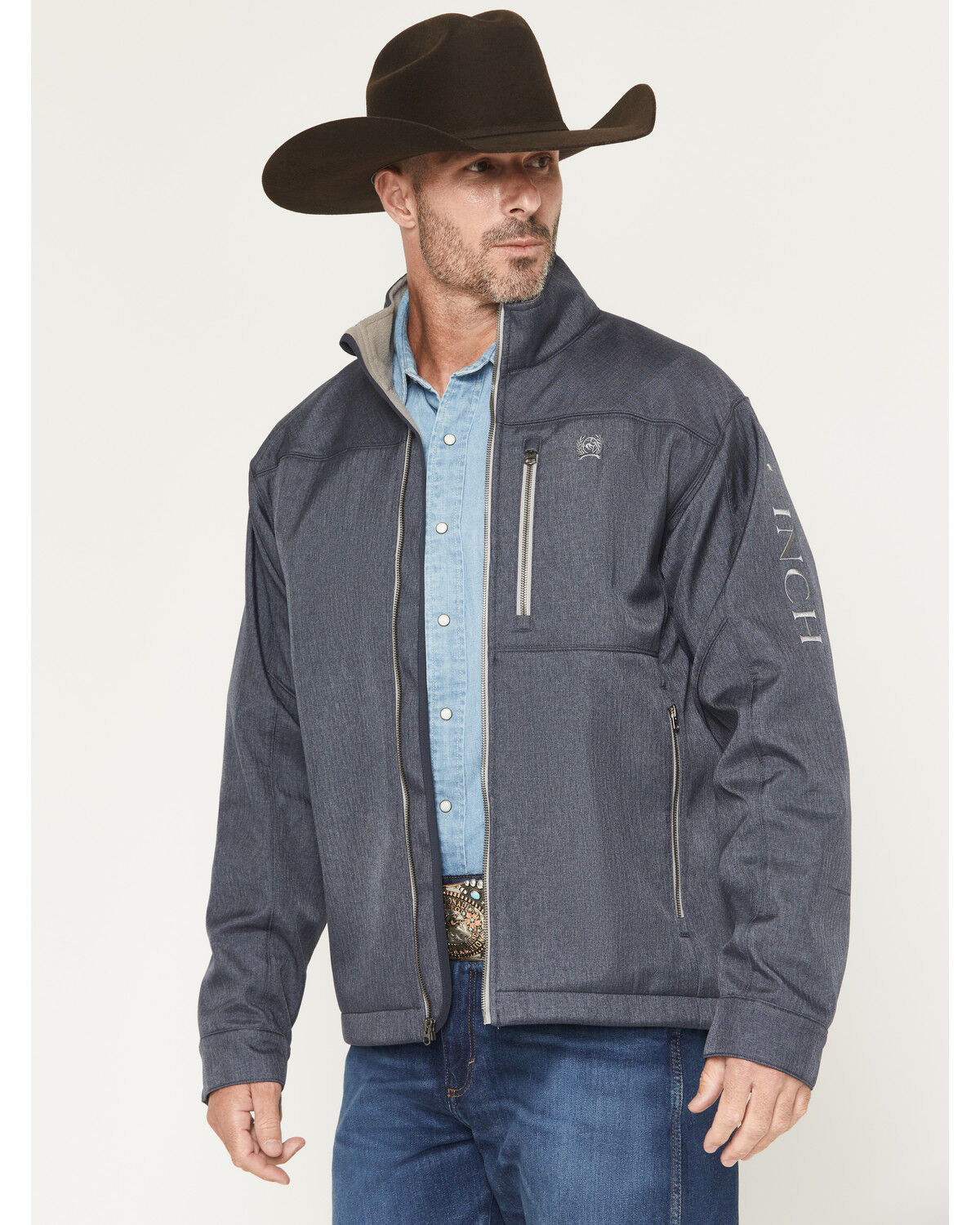 Product Name:  Cinch Men's Bonded Concealed Carry Softshell Jacket