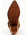 Image #7 - Cleo + Wolf Women's Dani Western Boots - Round Toe, Cognac, hi-res