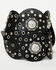 Image #2 - Shyanne Women's Juliette Embellished Concho Belt, Black, hi-res