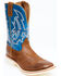 Image #1 - RANK 45® Men's Clements Western Performance Boots - Broad Square Toe, Tan, hi-res