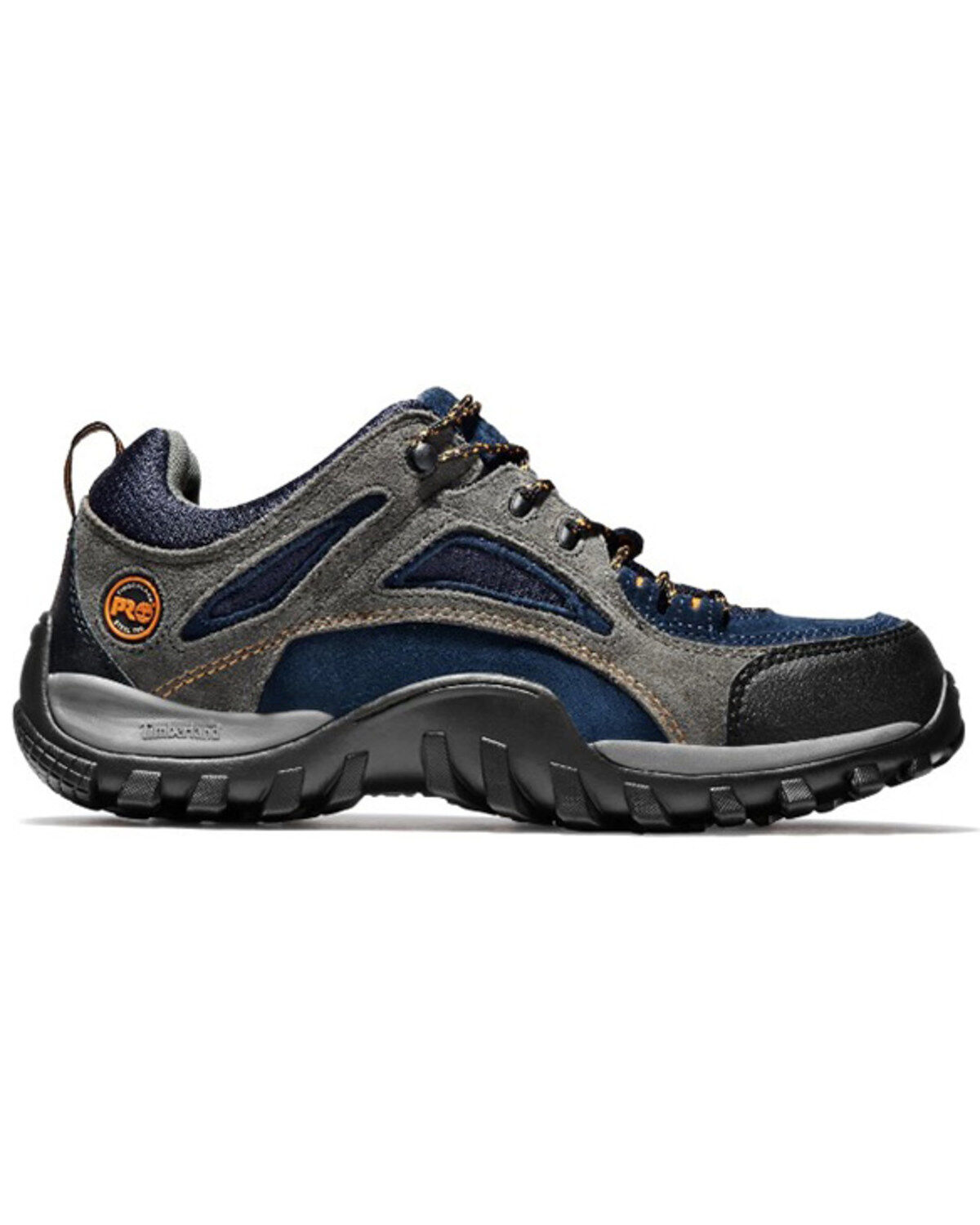 Image #2 - Timberland Men's Mudsill Work Shoes - Steel Toe, Blue, hi-res