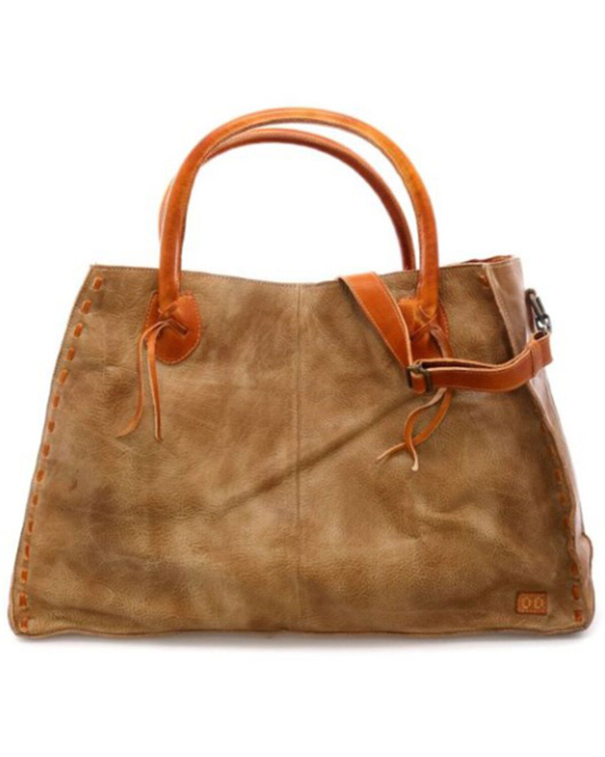 Image #1 - Bed Stu Women's Rockaway Shoulder Crossbody, Oatmeal, hi-res