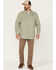 Image #2 - ATG by Wrangler Men's All-Terrain Angler Button Down Western Shirt, Olive, hi-res