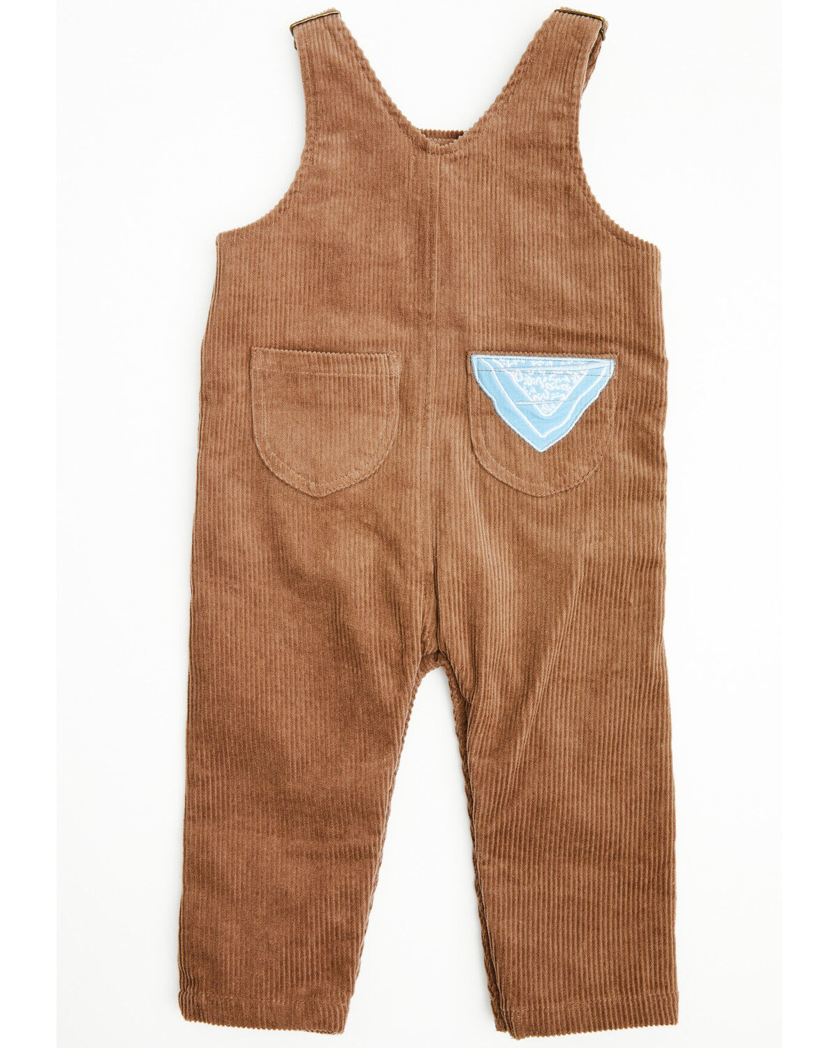 Image #3 - Angel Dear Infant Boys' Barn Corduroy Overalls, Brown, hi-res