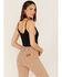 Free People Women's Rosie Duo Bodysuit, Black, hi-res