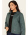 Image #2 - Dickies Women's Unlined Eisenhower Jacket, Green, hi-res
