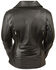 Image #3 - Milwaukee Leather Women's Long Length Vented Biker Leather Jacket, , hi-res