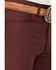 Image #2 - Wrangler Men's Wrancher Dress Jeans, Burgundy, hi-res