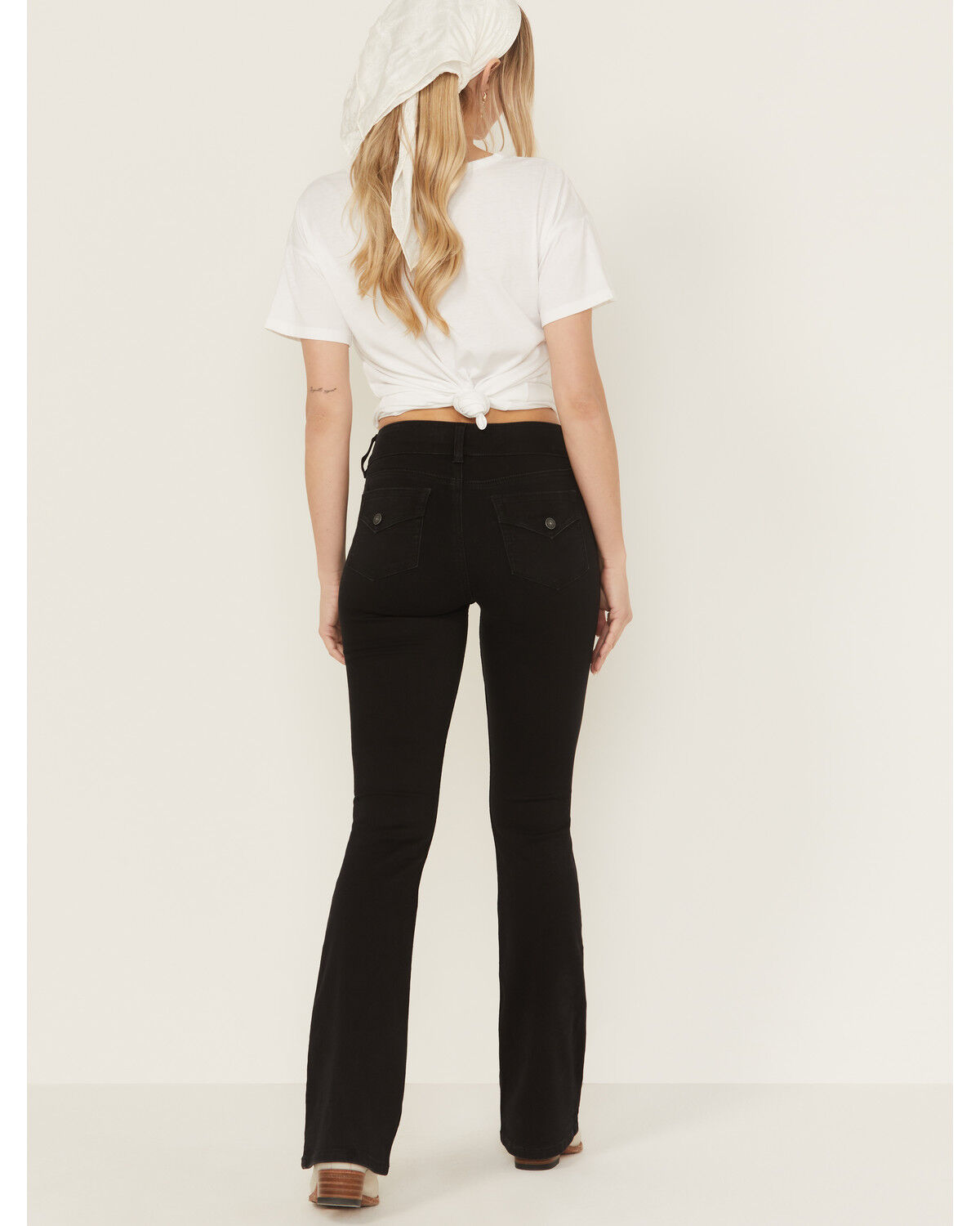 Product Name:  Shyanne Women's Celeste High Rise Bootcut Super Stretch Denim Jeans