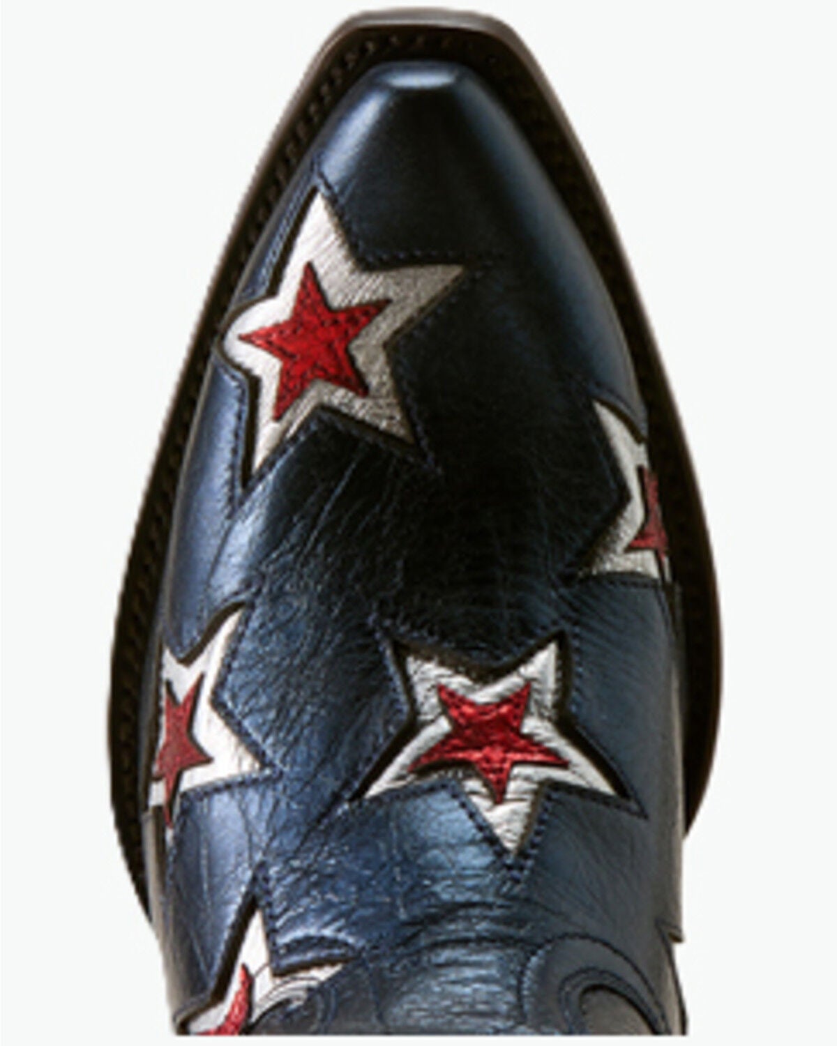 Image #4 - Ariat Women's Casanova Star Metallic Western Boots - Snip Toe, Light Blue, hi-res