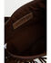 Image #4 - Shyanne Women's Arden Fringe Studded Suede Shoulder Bag, Brown, hi-res