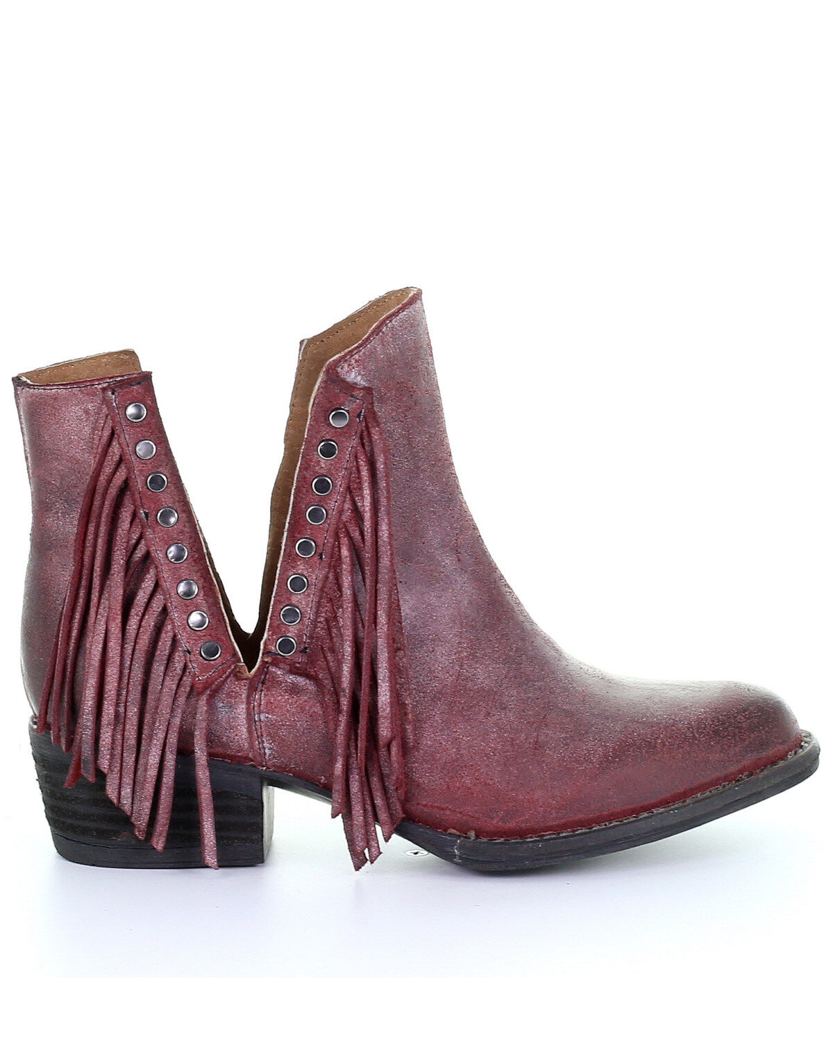 Corral Boots Q5092 Women's Boots Wine : 7.5 B - Medium