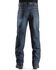 Cinch Men's Black Label Relaxed Fit Stonewash Jeans, Dark Stone, hi-res