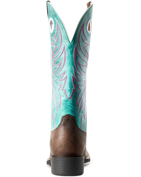 Image #3 - Ariat Women's Round Up Ryder Western Boots - Wide Square Toe, , hi-res