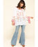 Image #6 - Johnny Was Women's White Grace Bell Sleeve Top, , hi-res