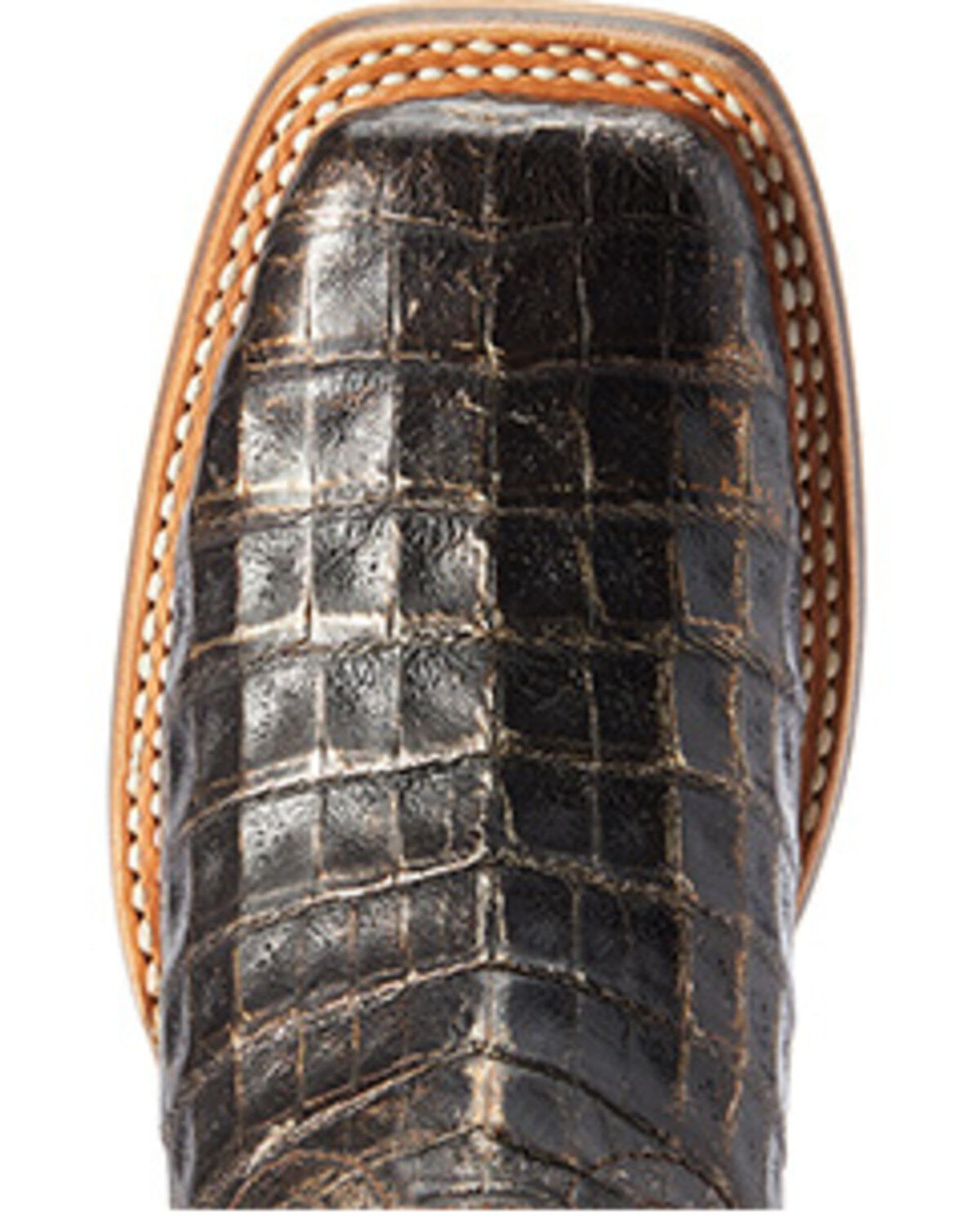 Ariat Women's Donatella Exotic Caiman Western Boots - Broad Square Toe