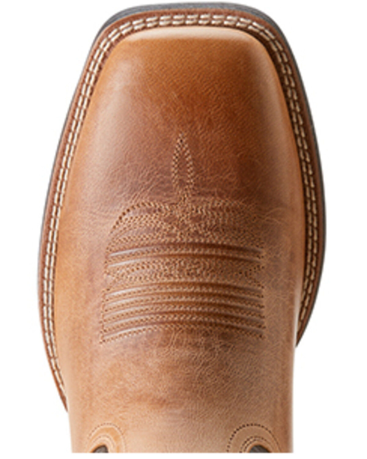 Image #4 - Ariat Men's Brush Creek Mesa Performance Western Boots - Broad Square Toe, Brown, hi-res