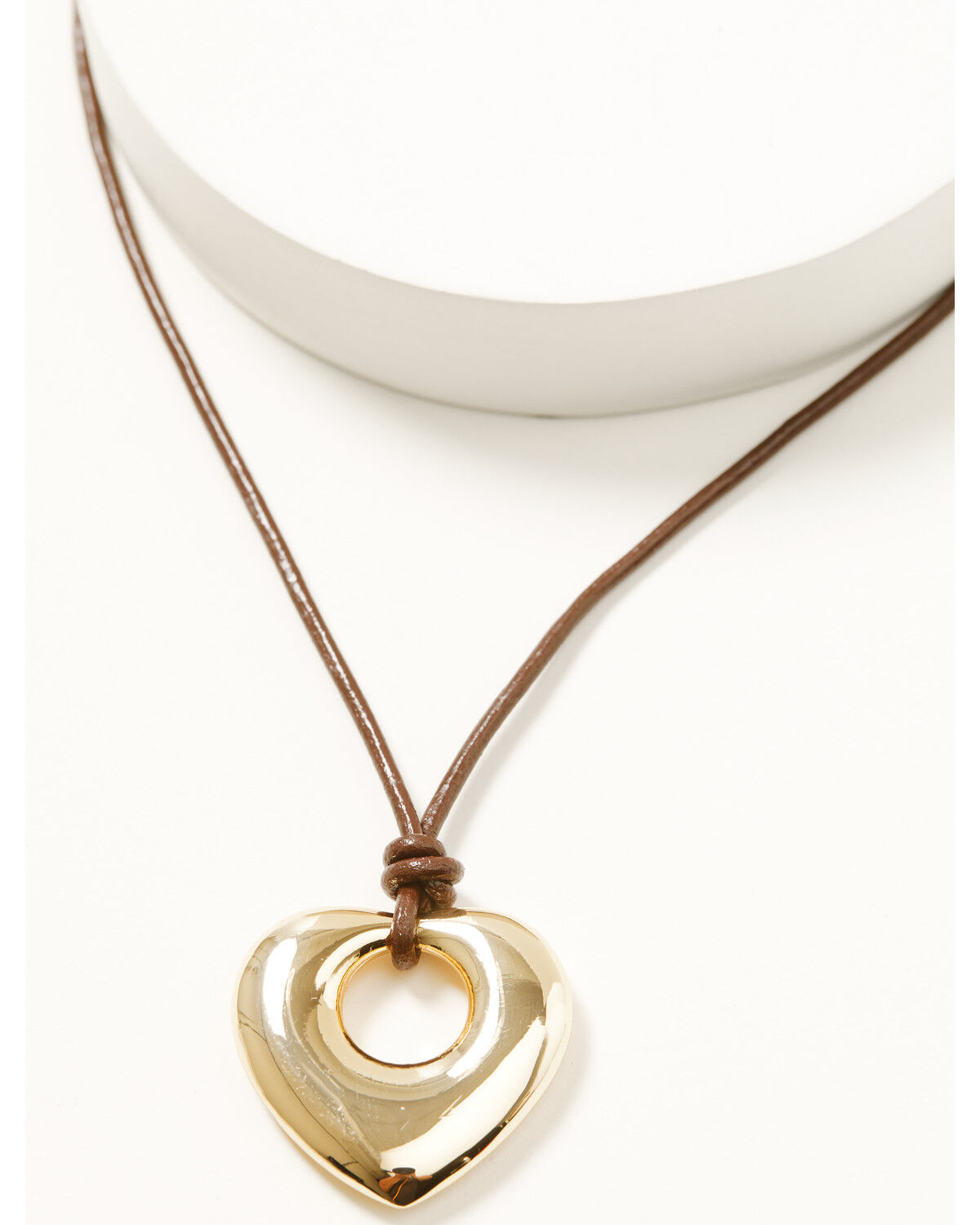 Image #2 - Shyanne Women's Molten Heart Necklace, Gold, hi-res