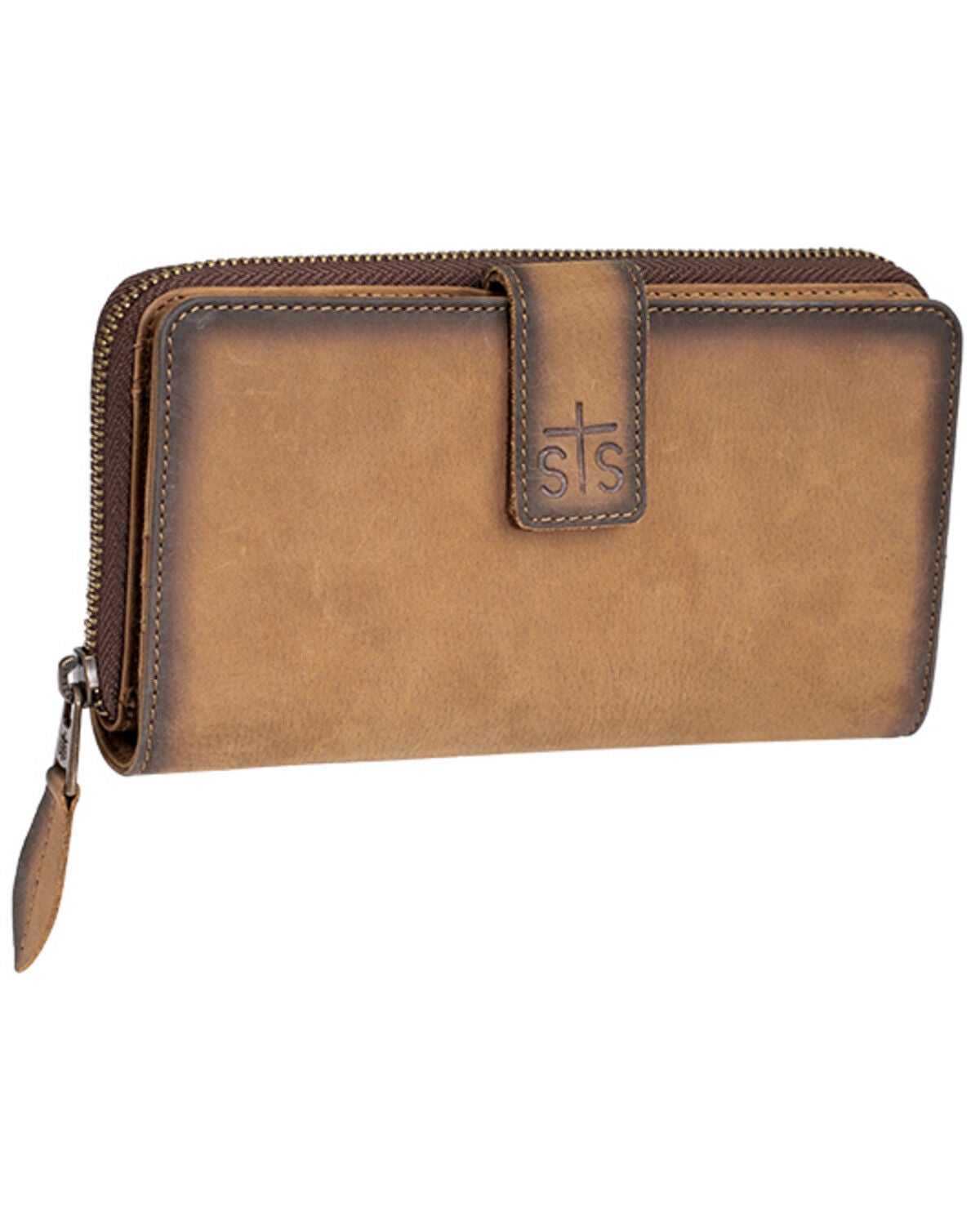 STS Ranchwear By Carroll Women's Baroness Basic Bliss Chelsea Wallet, Brown, hi-res