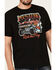 Image #3 - Junk Food Clothing Men's Mustang Ride The Pony Graphic T-Shirt, Black, hi-res
