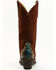 Image #5 - Idyllwind Women's Leap Snake Suede Leather Western Boots - Snip Toe, Brown, hi-res