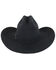 Image #3 - Cody James® Men's Denton 3X Low Cattleman 4" Pro Rodeo Wool Hat, Black, hi-res