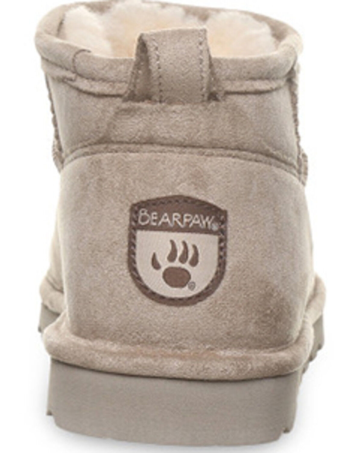Image #5 - Bearpaw Women's Shorty Vegan Casual Boots, Light Grey, hi-res