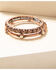 Image #4 - Shyanne Women's Desert Dreams Stretch Bead & Bangle Bracelet Set, Rust Copper, hi-res