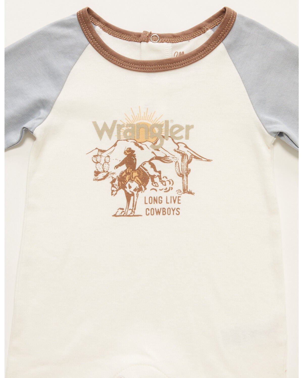Image #2 - Wrangler Infant Boys' Cowboy Short Sleeve Onesie, , hi-res