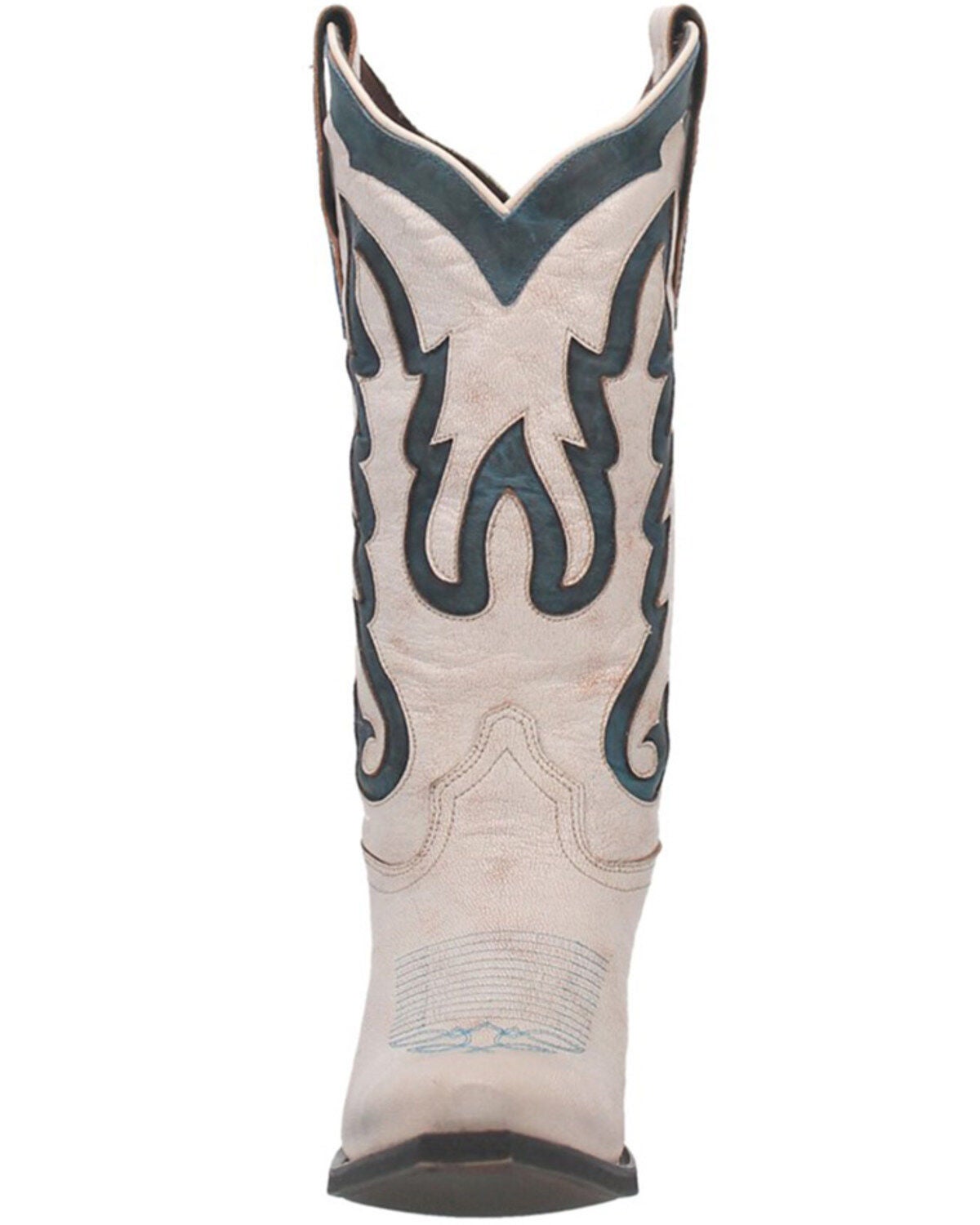 Laredo Women's Jasmine Snip Toe Cowboy Boots - Western Boot With Embroidery, Distressed Leather, Cushion Insole