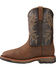 Image #2 - Ariat Men's WorkHog® H2O Western Work Boots - Soft Toe, Brown, hi-res