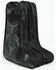 Image #1 - Boot Barn Faux Leather Steer Head Boot Bag, Black, hi-res