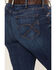 Ariat Women's Mid Rise Dark Wash Candace Straight Jeans - Plus, Blue, hi-res
