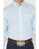 Image #3 - Wrangler Men's Geo Print Long Sleeve Button-Down Stretch Western Shirt - Big, Blue, hi-res