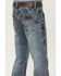 Image #4 - Wrangler Boys' Greeley Relaxed Bootcut Jeans, Blue, hi-res