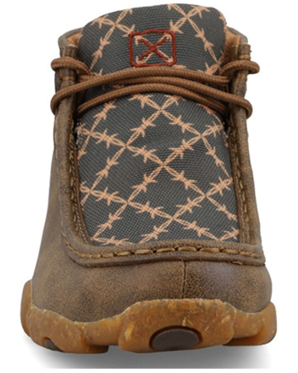 Image #4 - Twisted X Boys' Chukka Driving Mocs, Brown, hi-res