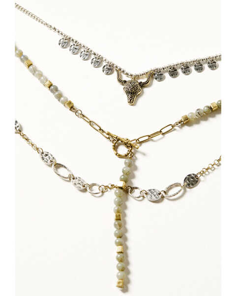 Shyanne Women's Sierra Winter Layered Necklace , Multi, hi-res