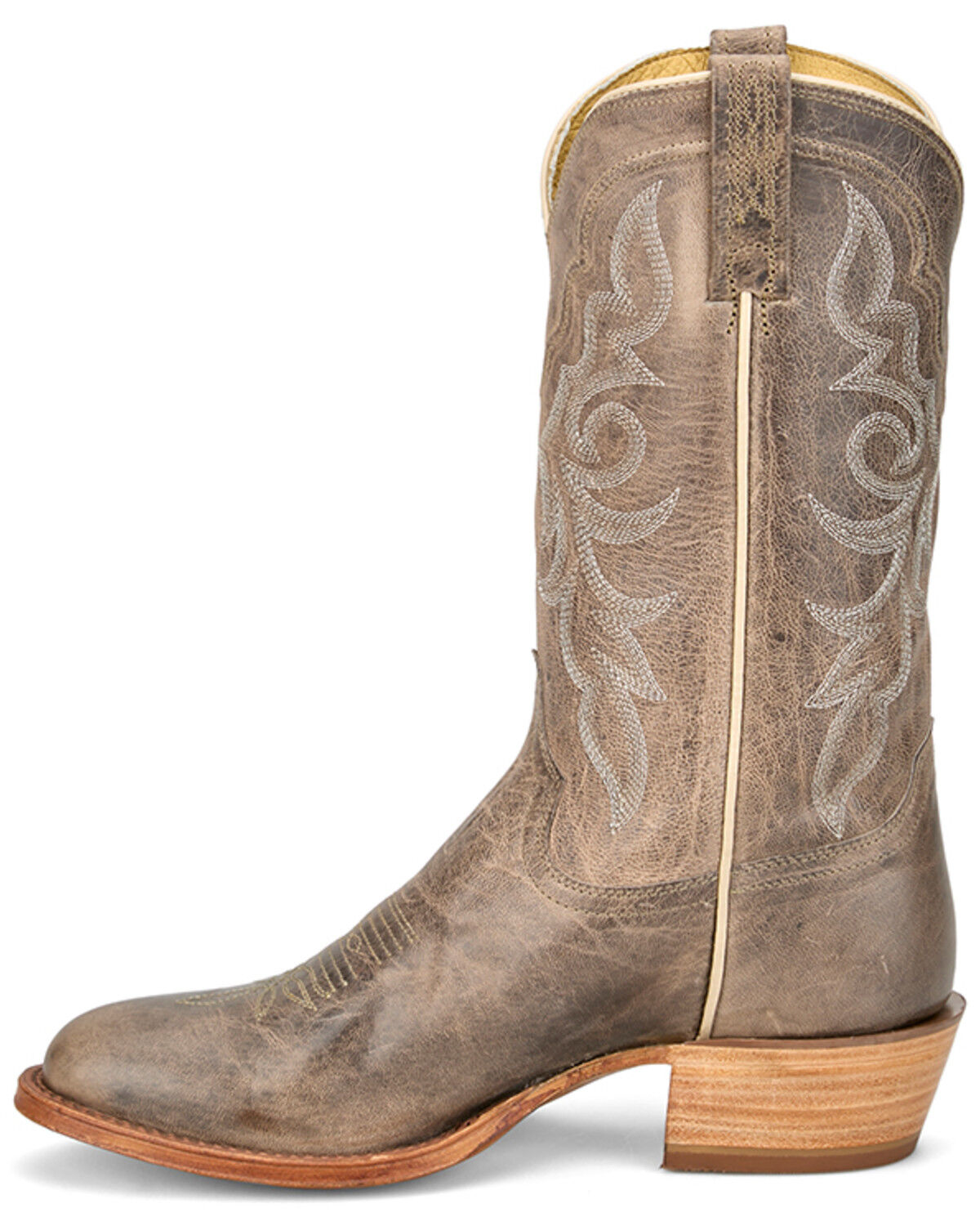 Image #3 - Tony Lama Men's Marco Western Boots - Round Toe, Grey, hi-res